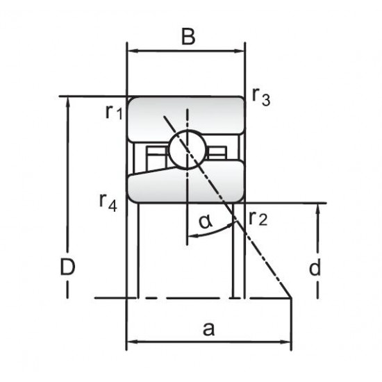 Высокоскоростные радиально-упорные шарикоподшипники